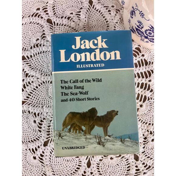 1980 Jack London Hardcover Collection: Call of the Wild, White Fang - Picture 1 of 5